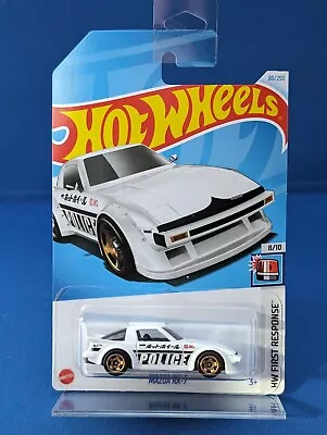 Buy Hot Wheels MAZDA RX-7 HW FIRST RESPONSE US CARD D CASE 2024 • 2.99£
