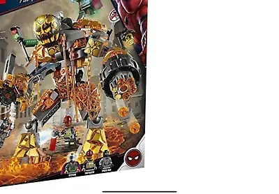 Buy Unofficial Lego 76124 Marvel Spider-Man Far From Home Molten Man Battle • 17.99£