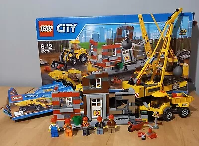 Buy LEGO CITY: Demolition Site (60076) Complete Set  • 55.99£