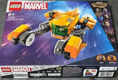 Buy LEGO Marvel Baby Rocket's Ship Guardians Of The Galaxy 76254 • 21.98£