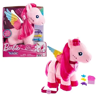 Buy Barbie Touch Of Magic Walk & Flutter Pegasus Plush - HPJ50_6667 • 22.99£