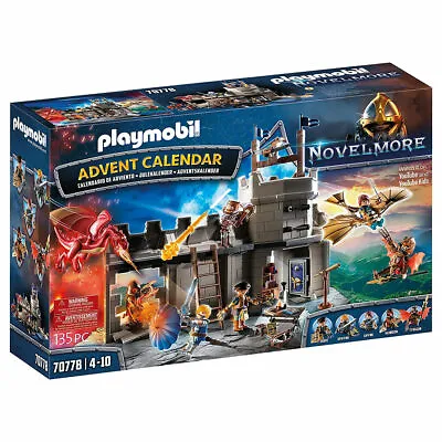 Buy Playmobil 70778 Toy Knights Of Novelmore Dario's Castle Large Advent Calendar • 33.99£