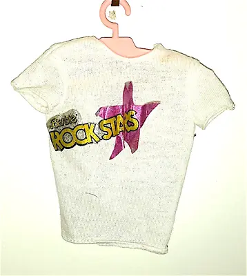 Buy BARBIE ROCKSTARS - DEREK 1986 - Original T-Shirt B1006 • 8.22£