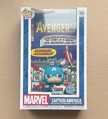 Buy Funko Pop Comic Covers Captain America #30 • 49.99£