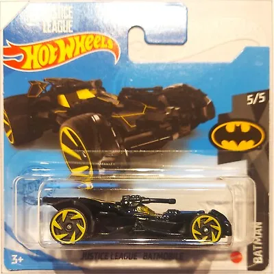 Buy 2021 Hot Wheels Batman Treasure Hunt Justice League Batmobile TH GTC85 ORIGINAL PACKAGING TOP! • 14.88£