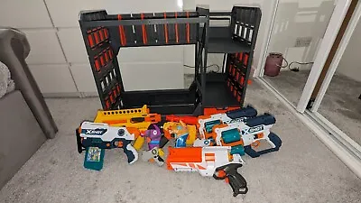 Buy Nerf Gun Storage Rack And Various Nerf/Fortnite/X Shot Guns • 0.99£