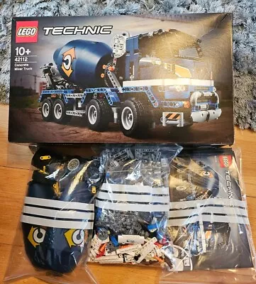 Buy LEGO TECHNIC: Concrete Mixer Truck (42112) - 100% Complete With Instructions.  • 59.99£