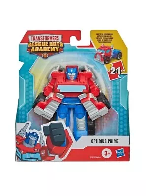 Buy Transformers Rescue Bots Academy Optimus Prime Hasbro 3+ • 14.99£