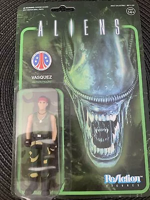 Buy Super7 Aliens Vasquez 3.75  Colonial Marine Reaction Figure • 5.50£