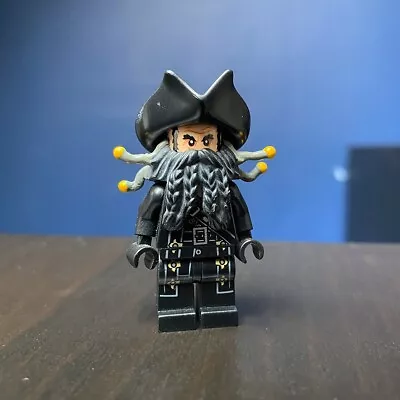 Buy Blackbeard LEGO Minifigure 4195 4192 Pirates Of The Caribbean RARE GENUINE • 0.99£