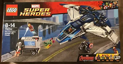 Buy Lego Marvel Super Heros The Avengers Quinjet City Chase 76032. New/sealed. • 119.99£