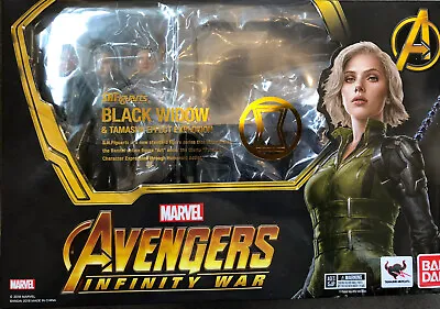 Buy Black Widow Action Figure Infinity War Effect Explosion Bandai S.H.Figuarts • 80£