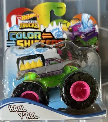 Buy Hot Wheels Monster Trucks Color / Colour Shifters Haul Y’all 1:64 New Sealed • 7.40£