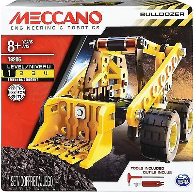 Buy Meccano 6043090 Construction Game Bulldozer Building Site • 13.99£