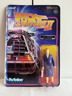 Buy Back To The Future Part 2 - Biff Tannen Super7  ReAction Figure. (Brand New) • 9.99£
