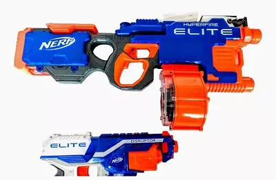 Buy Nerf N-Strike Elite Gun Bundle Hyper Fire 25 Dart Drum Disruptor  • 30£
