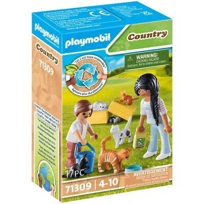 Buy Playmobil Country Cat Family Figure Set • 13.41£