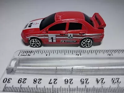 Buy Hot Wheels Mitsubishi Evo Red 1/64 Diecast Loose • 3.85£