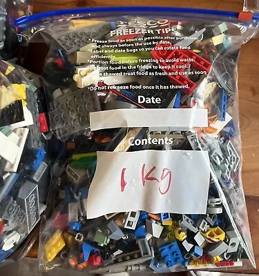 Buy Genuine LEGO Bundle 1kg Set Mixed Bricks Parts Pieces & Accessories Job Lot • 7.50£