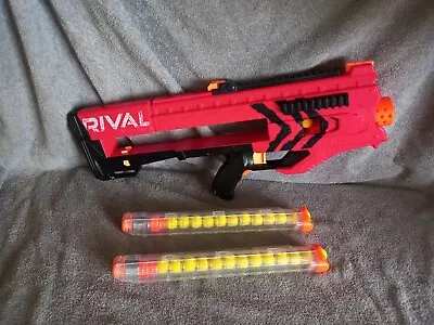 Buy Nerf Rival Zeus MXV-1200 Red With X2 12 Round Magazines And 24 Ammo Balls • 27.99£