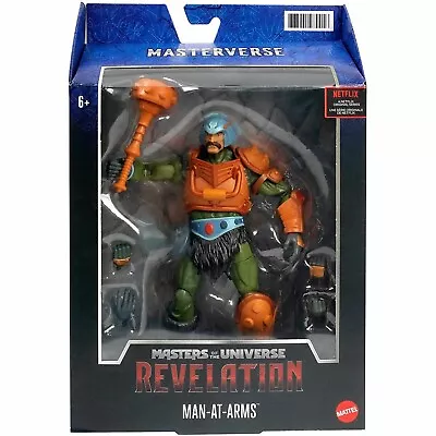 Buy Masters Of The Universe Masterverse Man-At-Arms Action Figure- Revelation Series • 19.99£