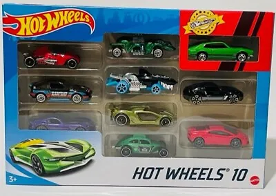 Buy Hot Wheels 10-Car Pack Of 1:64 Code: 54886, Gift For Collectors & Kids • 14.99£