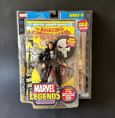 Buy Marvel Legends Series VI Punisher Thomas Jane PVC Figure 16cm Toy Biz • 104.71£