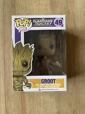 Buy Funko Pop! Groot, Guardians Of The Galaxy, #49, Marvel • 13£