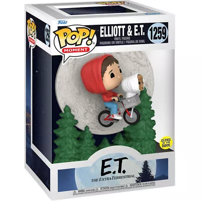 Buy Funko POP Figure E.T. The Extra-Terrestrial 40 Th Elliott & E.T Flying • 48.77£