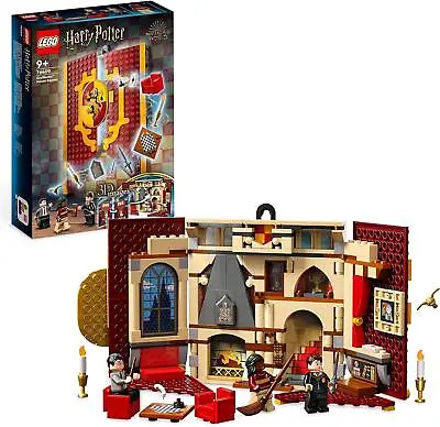 Buy LEGO 76409 Harry Potter Gryffindor House Banner Set, Hogwarts Castle Common Room • 42.99£