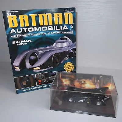 Buy Eaglemoss Batman Automobilia Collection Batman 1989 Batmobile • 13.99£