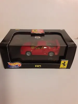 Buy Hotwheels - 1/43 - Ferrari F40 - Original Box - Excellent Condition • 19.47£