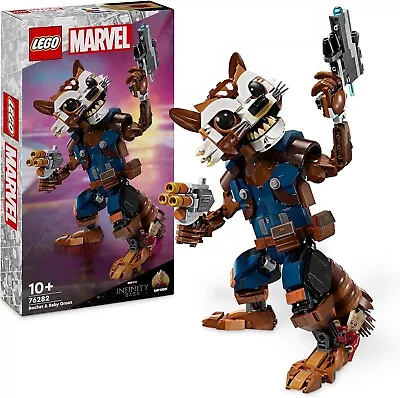 Buy LEGO 76282 Marvel: Rocket & Baby Groot Guardians Of The Galaxy *^New Sealed** • 39.95£