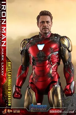Buy Hot Toys Avengers: Endgame - Iron Man Mark LXXXV (Battle Damaged Version) • 360£