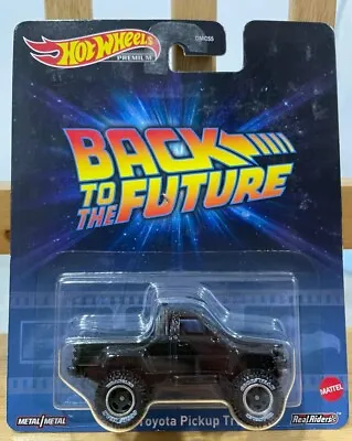 Buy Hot Wheels Premium｜Back To The Future 1987 Toyota Pickup Truck Black • 24.95£