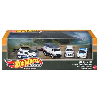 Buy Hot Wheels Premium Rally Legends Set - Metro 6R4 - Ford RS2000 - Lancia Delta • 38.99£
