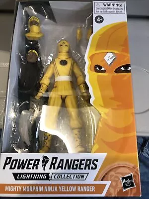 Buy Power Rangers Lightning Collection 6” Ninja Yellow Ranger Action Figure NIB 9 • 15.99£