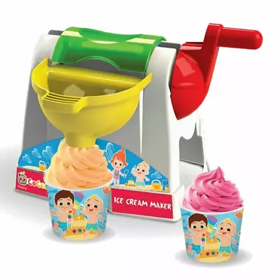 Buy Cocomelon Ice Cream Maker Toy Set Inc 2 Paper Cups Kids Childrens New • 16.99£