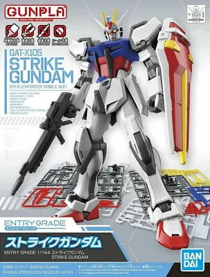 Buy EG 1/144  GAT-X105 Strike Gundam O.M.N.I. Enforcer Mobile Suit - NEW Gunpla • 12£