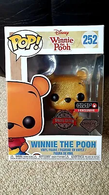 Buy Winnie The Pooh Diamond Edition Funko Pop! #252 EMP Exclusive - MIB+Protector • 34.99£