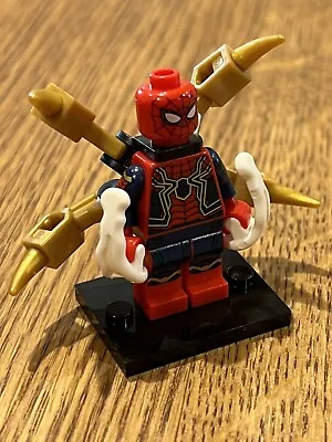 Buy LEGO Marvel Super Heroes Iron Spider-Man Spider Minifigure Mechanical Arms 76108 • 40.99£