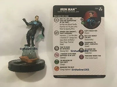 Buy Heroclix Iron Man 064 Marvel Avengers War Of The Realms Chase • 96.46£