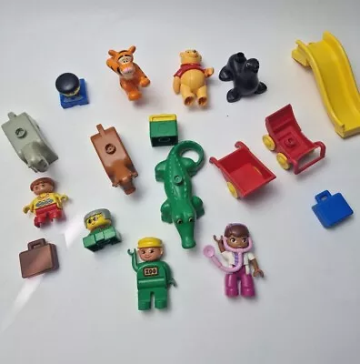 Buy LEGO X10 Duplo Figures Winnie The Pooh Tigger Acesssories And More Animals  • 17.99£