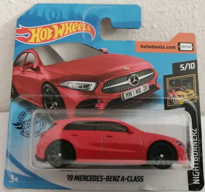 Buy 2019 Mercedes Benz A Class Red HOT WHEELS HW Nightburnerz Hotwheels §§ • 5.10£