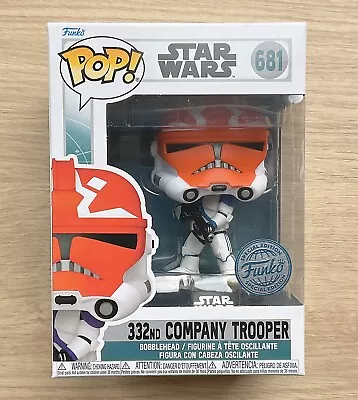 Buy Funko Pop Star Wars 332nd Company Trooper #681 + Free Protector • 34.99£