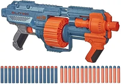 Buy Nerf Elite 2.0 Shockwave RD-15 Blaster With 30 Darts, These Retail At £29.99 • 19.88£