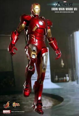 Buy HOT TOYS MMS185 AVENGERS - IRON MAN MARK VII 1/6 Scale Action Figure • 385.42£