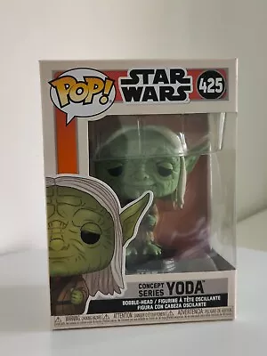 Buy Star Wars Funko Pop Concept Series Yoda #425 • 12£