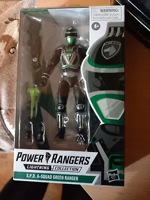 Buy Hasbro Power Rangers Lightning Collection SPD A Squad Green Ranger • 15£