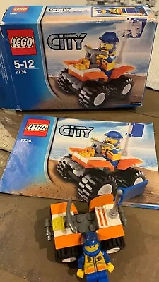Buy Lego City 7736 Coast Guard Quad Bike • 3.95£